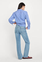 Load image into Gallery viewer, GOOD AMERICAN-SOFT TECH GOOD TRUE STRAIGHT JEANS