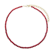Load image into Gallery viewer, ADINA EDEN- LAPIS NATURAL STONE BEADED CHAIN CHOKER