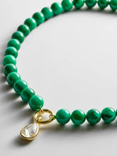 Load image into Gallery viewer, BAUBLEBAR-JANETTE BEADED RING NECKLACE-MALACHITE