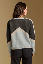 Load image into Gallery viewer, SALT WATER LUXE-CRUE VINTAGE BLUE SWEATER