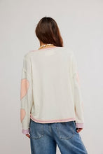 Load image into Gallery viewer, FREE PEOPLE-YOU’RE A STAR TEE MINT HEART COMBO