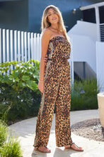 Load image into Gallery viewer, BISHOP + YOUNG-JAGGER STRAPLESS JUMPSUIT