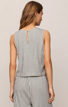 Load image into Gallery viewer, Z SUPPLY- SLOANE KNIT STRIPED TOP IN ECLIPSE
