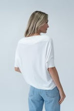 Load image into Gallery viewer, Six Fifty Short Sleeve Anywhere Women Top in ivory Woman