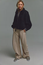 Load image into Gallery viewer, FREE PEOPLE- CHELSEA VEGAN SUEDE FUNNEL NECK JACKET