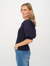 Load image into Gallery viewer, SIX FIFTY-AUDREY TOP IN NAVY