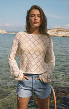 Load image into Gallery viewer, Z SUPPLY-HULLEN CROCHET SWEATER
