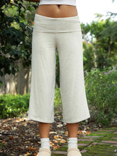 Load image into Gallery viewer, TICTOC-FOLDOVER CROP WIDE LEG PANT