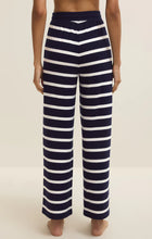 Load image into Gallery viewer, Z SUPPLY-OVERBOARD STRIPE PANT IN ECLIPSE