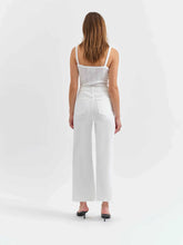Load image into Gallery viewer, DAZE-PLEASER HIGH RISE WIDE ANKLE DENIM IN LAMB