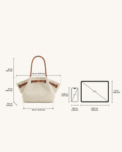 Load image into Gallery viewer, JW PEI-HANA MEDIUM TOTE BAG BROWN CANVAS
