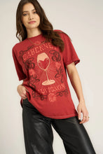 Load image into Gallery viewer, PROJECT SOCIAL T-CABERNET RELAXED TEE