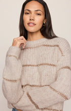 Load image into Gallery viewer, Z SUPPLY-SHINE BRIGHT SWEATER IN FROSTED PEARL