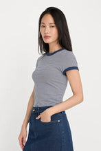 Load image into Gallery viewer, GOOD AMERICAN-SUPER STRETCH BABY RINGER TEE