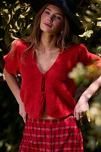 Load image into Gallery viewer, SALT WATER LUXE- AERIS CRIMSON SWEATER