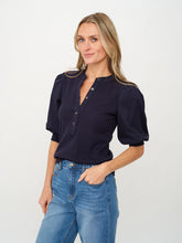 Load image into Gallery viewer, SIX FIFTY-AUDREY TOP IN NAVY