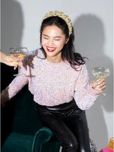 Load image into Gallery viewer, SHIRALEAH-FIESTA SWEATSHIRT IN PINK