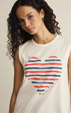 Load image into Gallery viewer, Z SUPPLY-HEART MUSCLE TANK