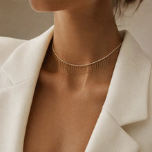 Load image into Gallery viewer, ADINA EDEN-MINI FRINGE CHOKER