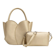 Load image into Gallery viewer, MELIE BIANCO- GOLD TULIP VEGAN BAG