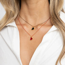 Load image into Gallery viewer, SAHIRA-PAISLEY HEART NECKLACE