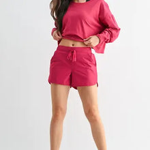 Load image into Gallery viewer, MONO B-CRESCENT PIMA OPEN BACK LONG SLEEVE TEE