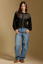 Load image into Gallery viewer, SALT WATER LUXE- JOSS BLACK SWEATER