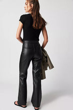 Load image into Gallery viewer, FREE PEOPLE- UPTOWN HR VEGAN PANT