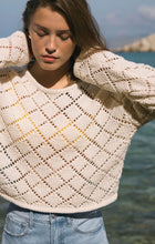 Load image into Gallery viewer, Z SUPPLY-HULLEN CROCHET SWEATER