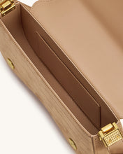 Load image into Gallery viewer, JW PEI- JOY CROC-EMBOSSED FAUX SUEDE SHOULDER BAG