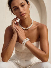Load image into Gallery viewer, ETTIKA-POWER BEAD STATEMENT NECKLACE