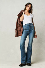 Load image into Gallery viewer, FREE PEOPLE- JAYDE FLARE MERMAID BLUE