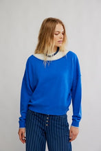 Load image into Gallery viewer, FREE PEOPLE-SEE ME PULLOVER (MAZARINE COMBO)