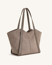 Load image into Gallery viewer, JW PEI-KIANA LARGE FAUX SUEDE TOTE BAG