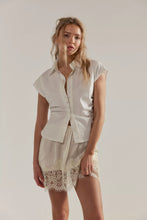 Load image into Gallery viewer, FREE PEOPLE-MEET IN THE MIDDLE HALF SLIP SKIRT
