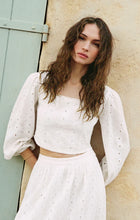 Load image into Gallery viewer, Z SUPPLY-BRIA COTTON EYELET TOP