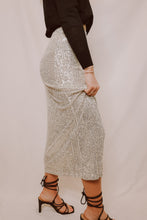 Load image into Gallery viewer, Z SUPPLY- SATURN SEQUIN SKIRT