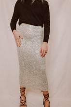 Load image into Gallery viewer, Z SUPPLY- SATURN SEQUIN SKIRT