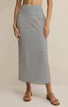 Load image into Gallery viewer, Z SUPPLY-AINSLIE STRIPE MIDI SKIRT