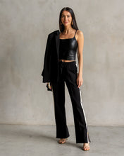 Load image into Gallery viewer, CARE TUCKER-JORDAN INTERLOCK PANTS
