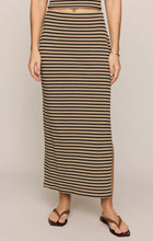 Load image into Gallery viewer, Z SUPPLY-AINSLIE STRIPE MIDI SKIRT