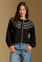 Load image into Gallery viewer, SALT WATER LUXE- JOSS BLACK SWEATER