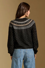 Load image into Gallery viewer, SALT WATER LUXE- JOSS BLACK SWEATER