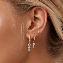 Load image into Gallery viewer, ADINA EDEN-HUGGIE DANGLE EARRINGS