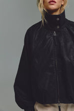 Load image into Gallery viewer, FREE PEOPLE- CHELSEA VEGAN SUEDE FUNNEL NECK JACKET