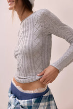 Load image into Gallery viewer, FREE PEOPLE- SO SOFT SEAMLESS MODAL CABLE TOP