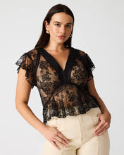 Load image into Gallery viewer, STEVE MADDEN-LEYLA TOP IN BLACK