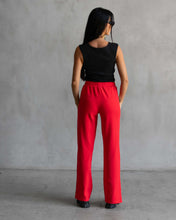Load image into Gallery viewer, CARE TUCKER-JORDAN INTERLOCK PANTS