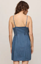 Load image into Gallery viewer, Z SUPPLY-ANGEL EYES DENIM MINI DRESS