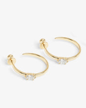 Load image into Gallery viewer, MELINDA MARIA-SHE’S ON POINT HOOPS